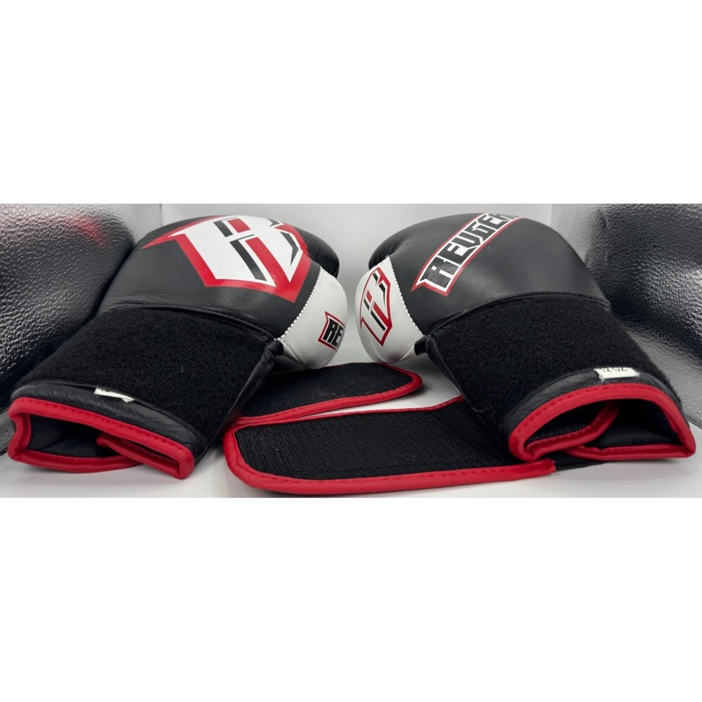 12oz Revgear Sentinel Leather Gel Padded Sparring Boxing Gloves MMA Kickbox - Picture 6 of 11
